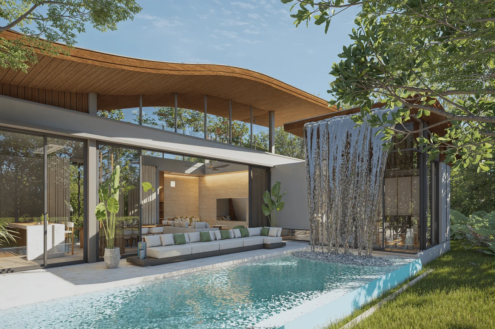 5-bedroom villa, 383 sqm