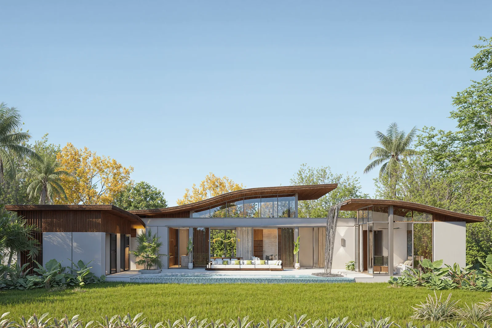 5-bedroom villa, 383 sqm