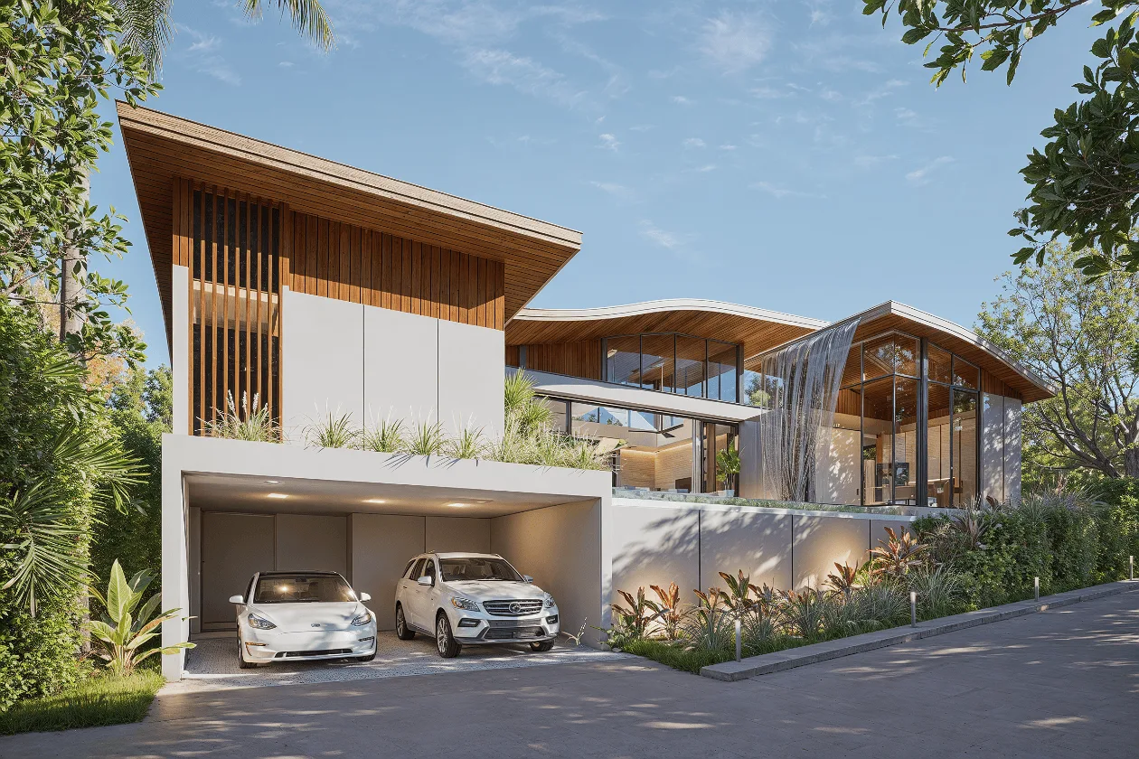 5-bedroom villa, 383 sqm