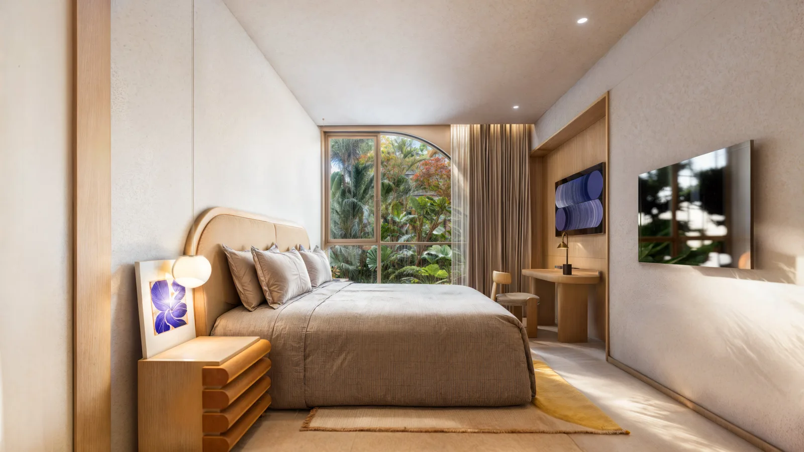 2-bedroom condo, 100 sqm