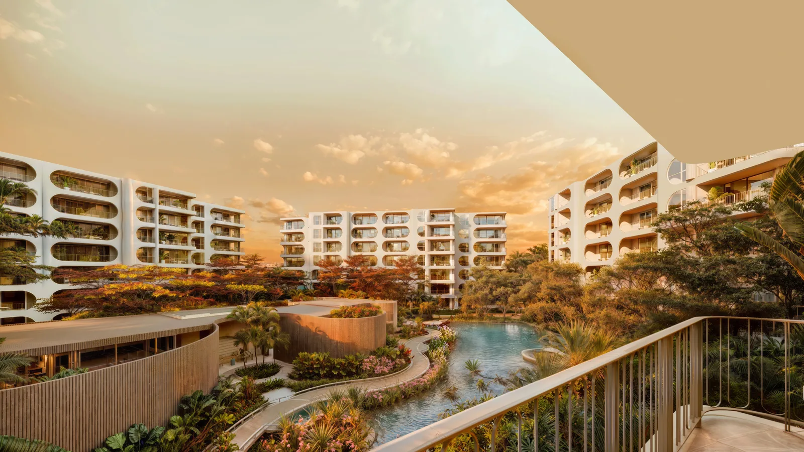 2-bedroom condo, 100 sqm