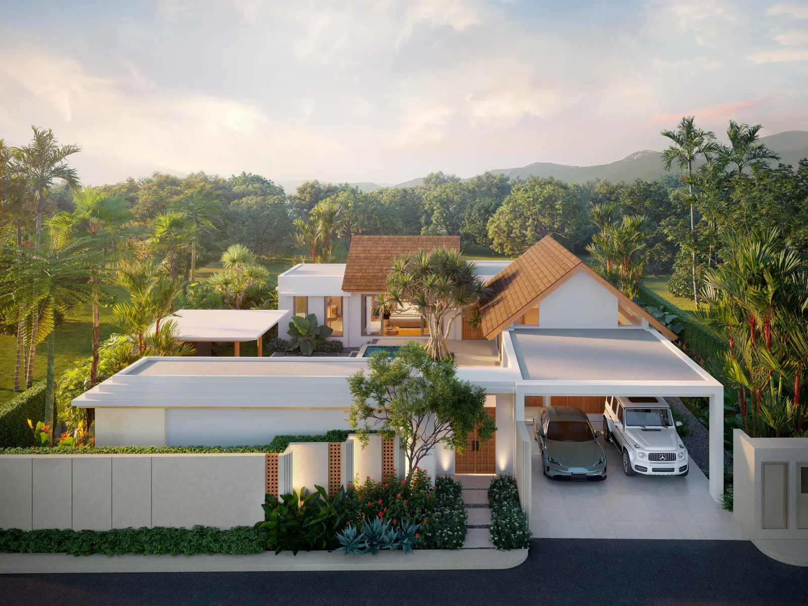 3-bedroom villa, 329 sqm