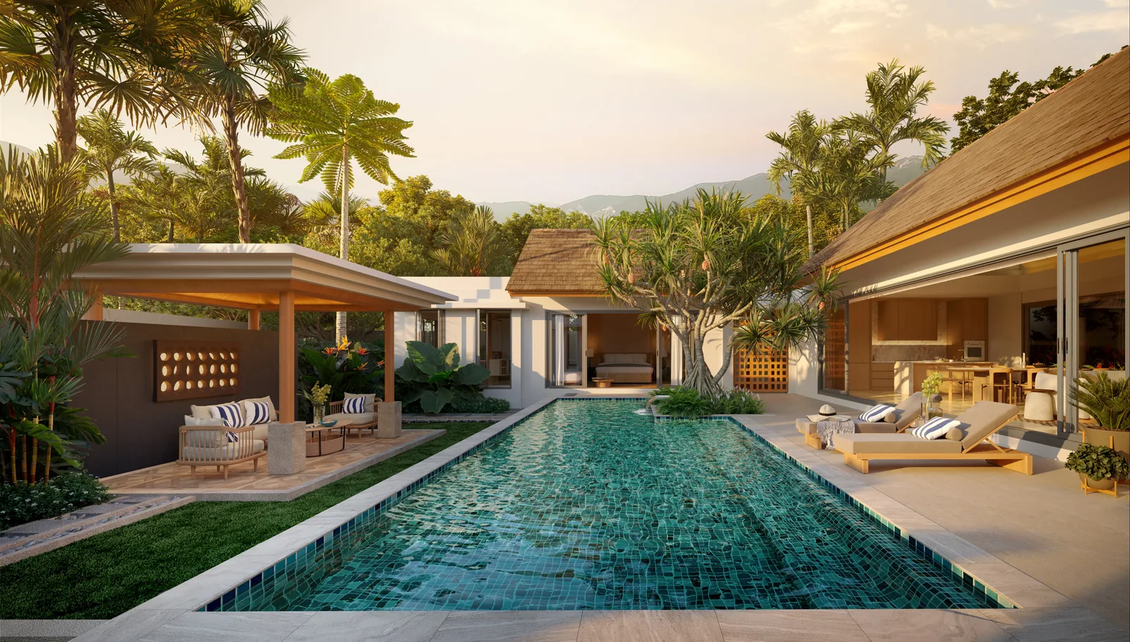 3-bedroom villa, 329 sqm