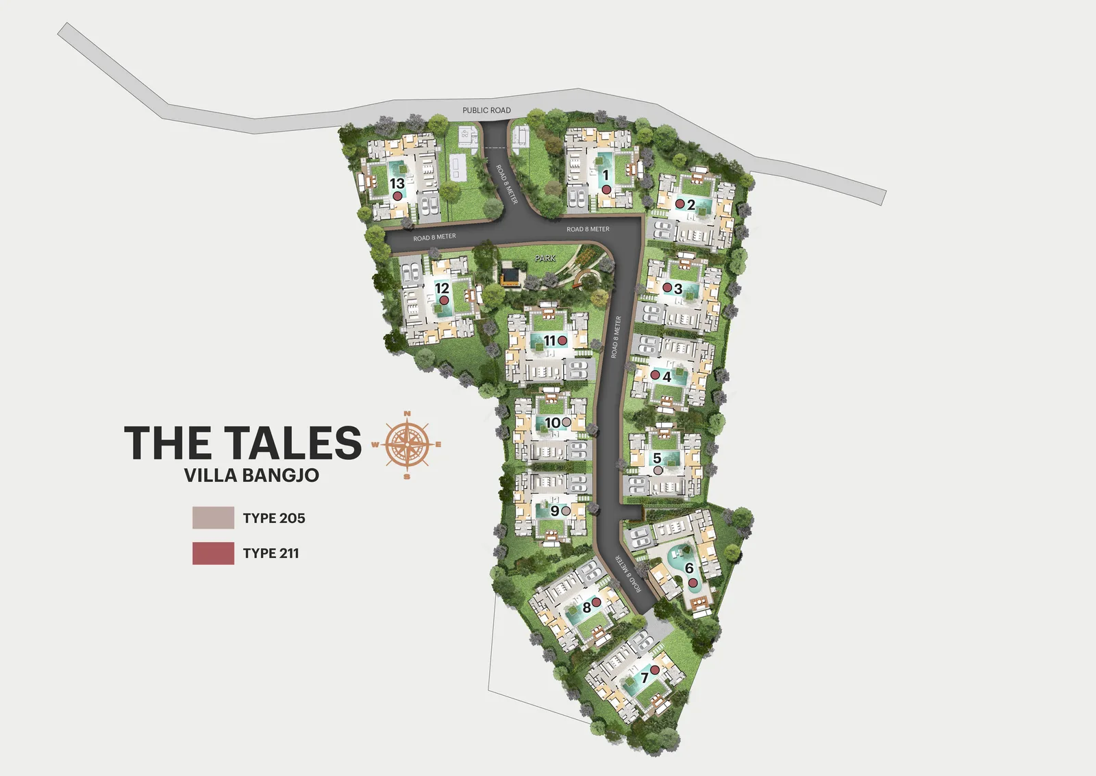 3-bedroom villa, 329 sqm
