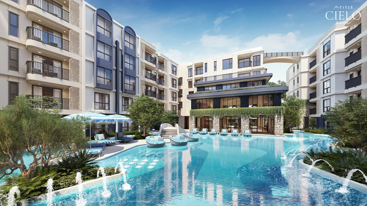 1-bedroom condo, 35 sqm