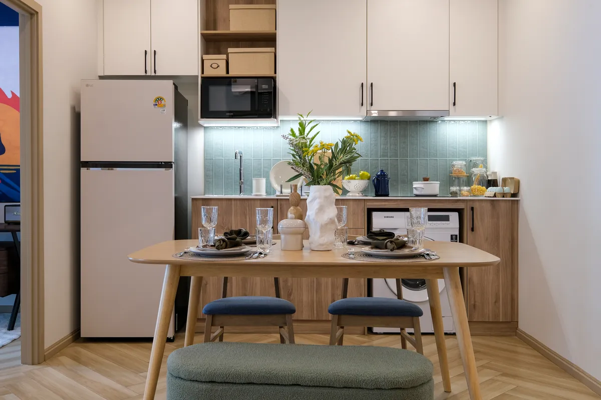2-bedroom condo, 72 sqm