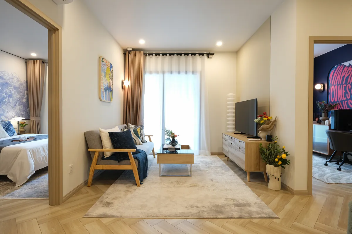 2-bedroom condo, 72 sqm