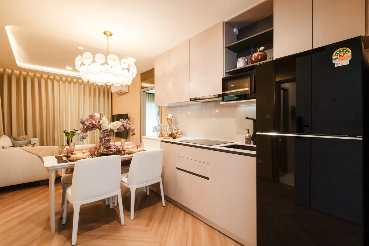 1-bedroom condo, 30 sqm