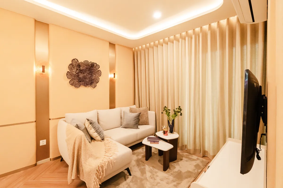 1-bedroom condo, 30 sqm