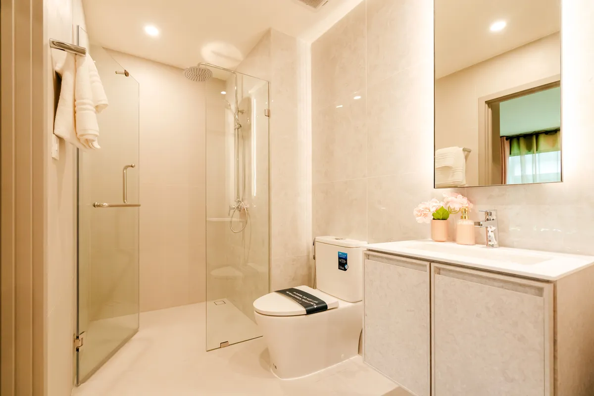 2-bedroom condo, 46 sqm