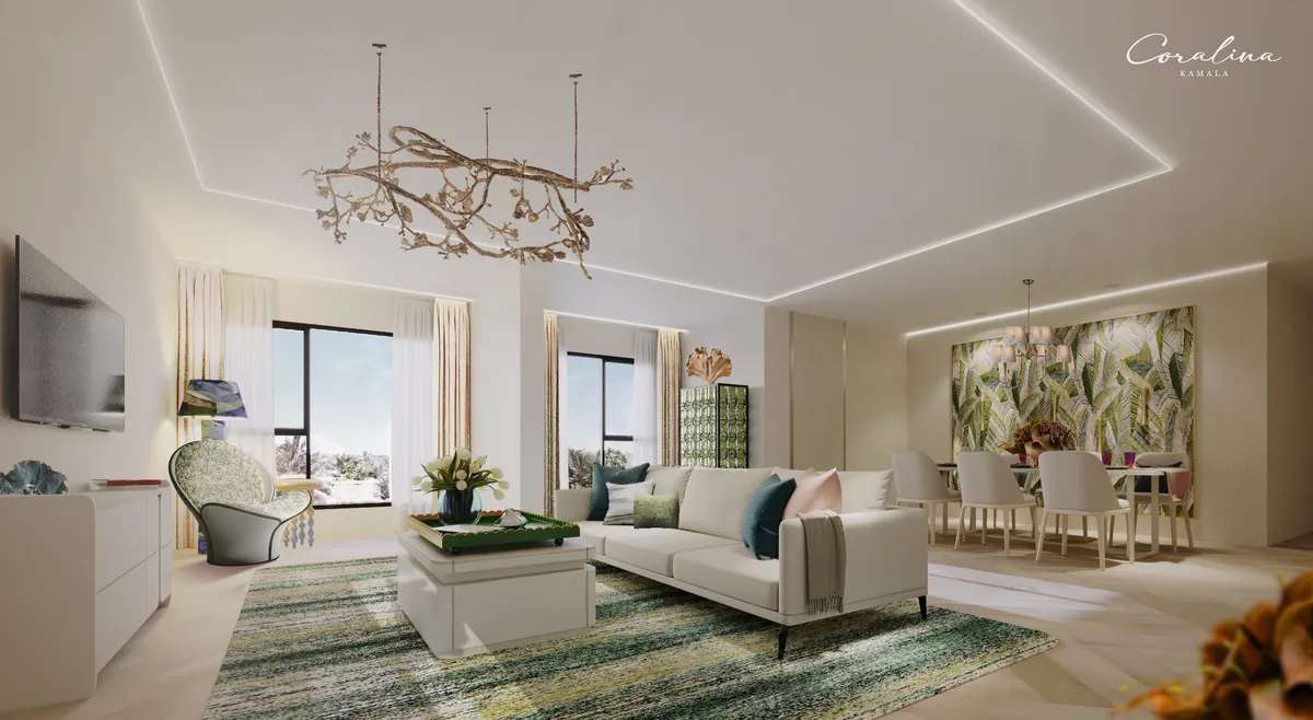 2-bedroom condo, 46 sqm