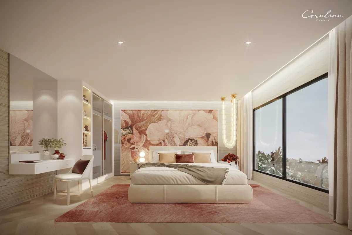 2-bedroom condo, 46 sqm