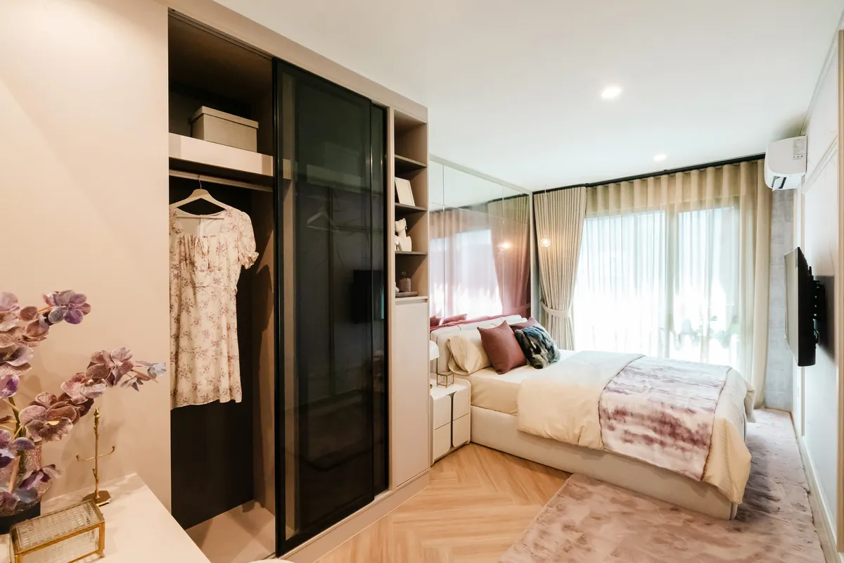 2-bedroom condo, 46 sqm