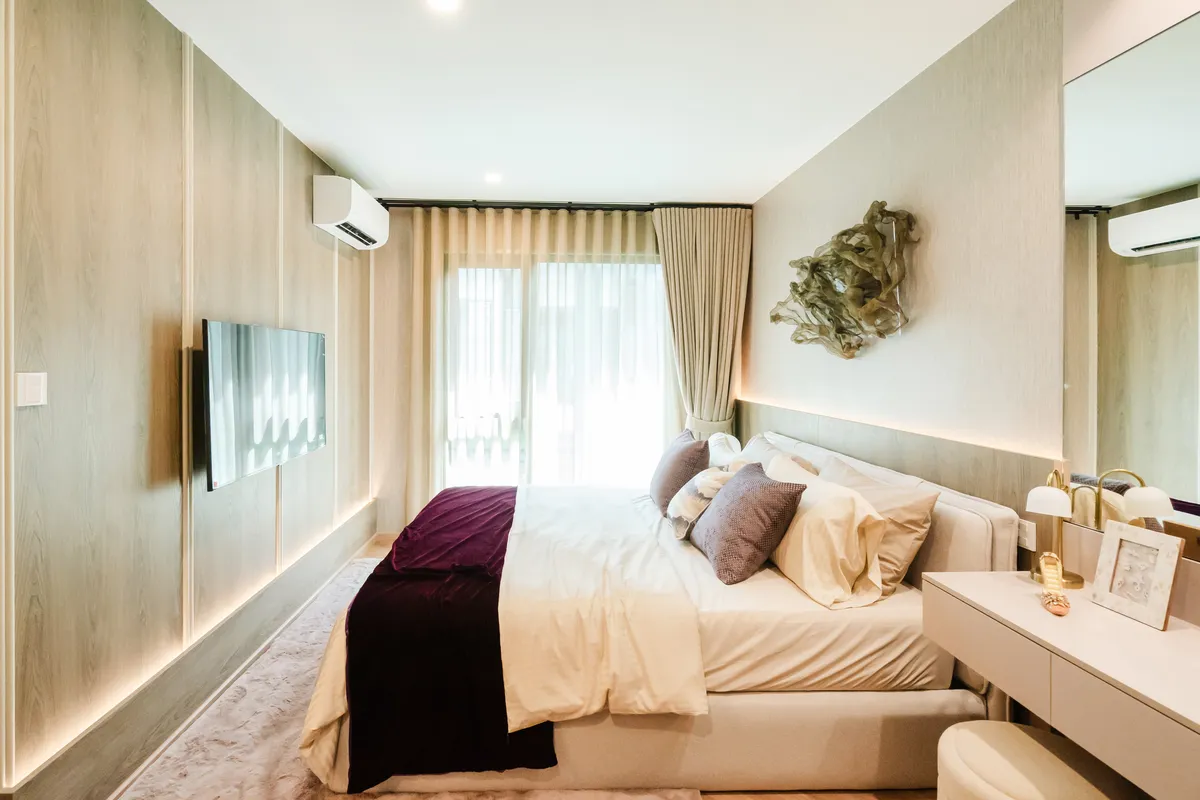 2-bedroom condo, 46 sqm