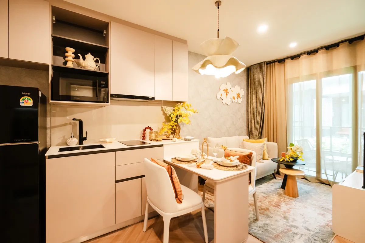 3-bedroom condo, 128 sqm