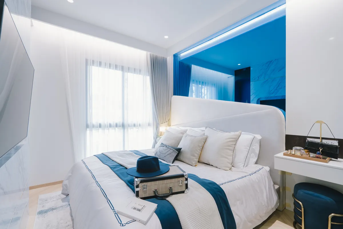 1-bedroom condo, 43 sqm