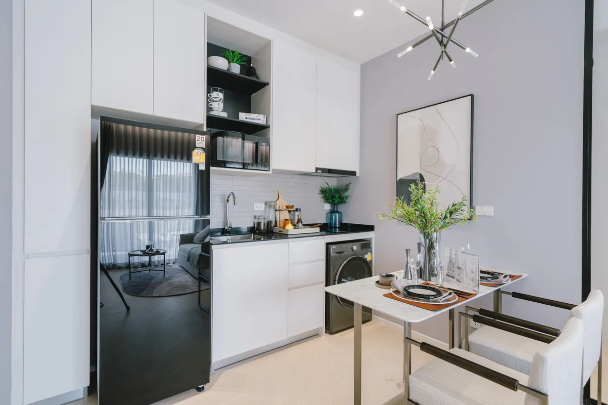 1-bedroom condo, 43 sqm