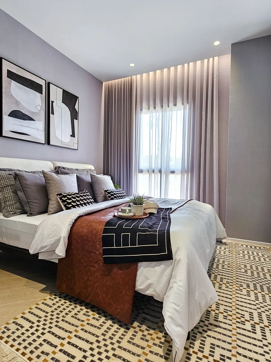 1-bedroom condo, 43 sqm