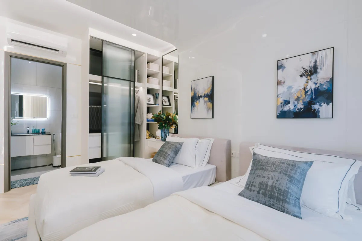 2-bedroom condo, 85 sqm