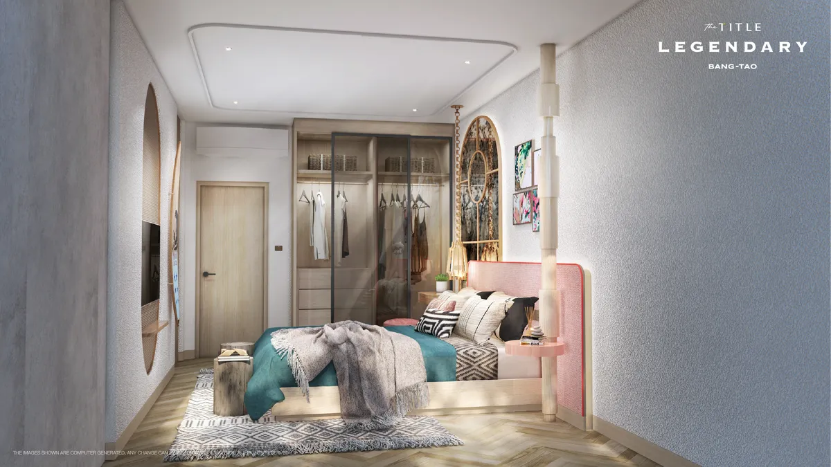 2-bedroom condo, 85 sqm