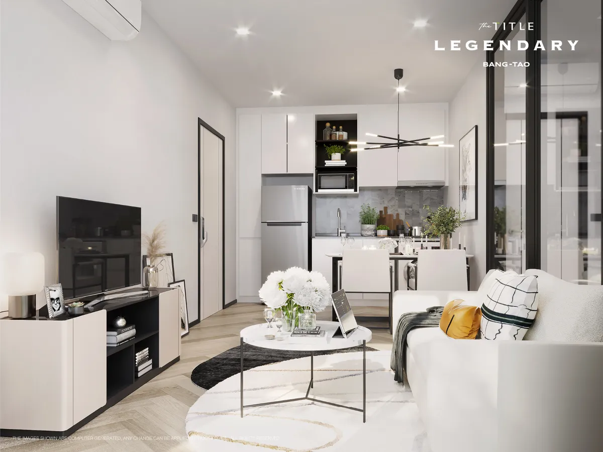 2-bedroom condo, 85 sqm