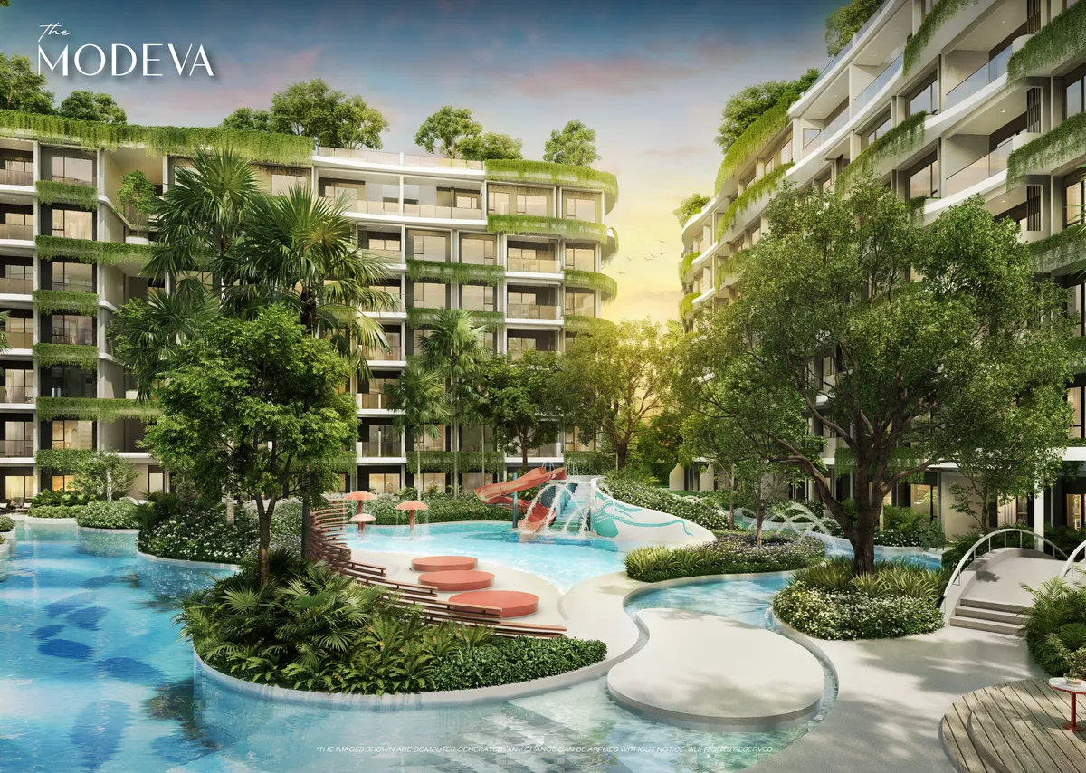 1-bedroom condo, 29 sqm