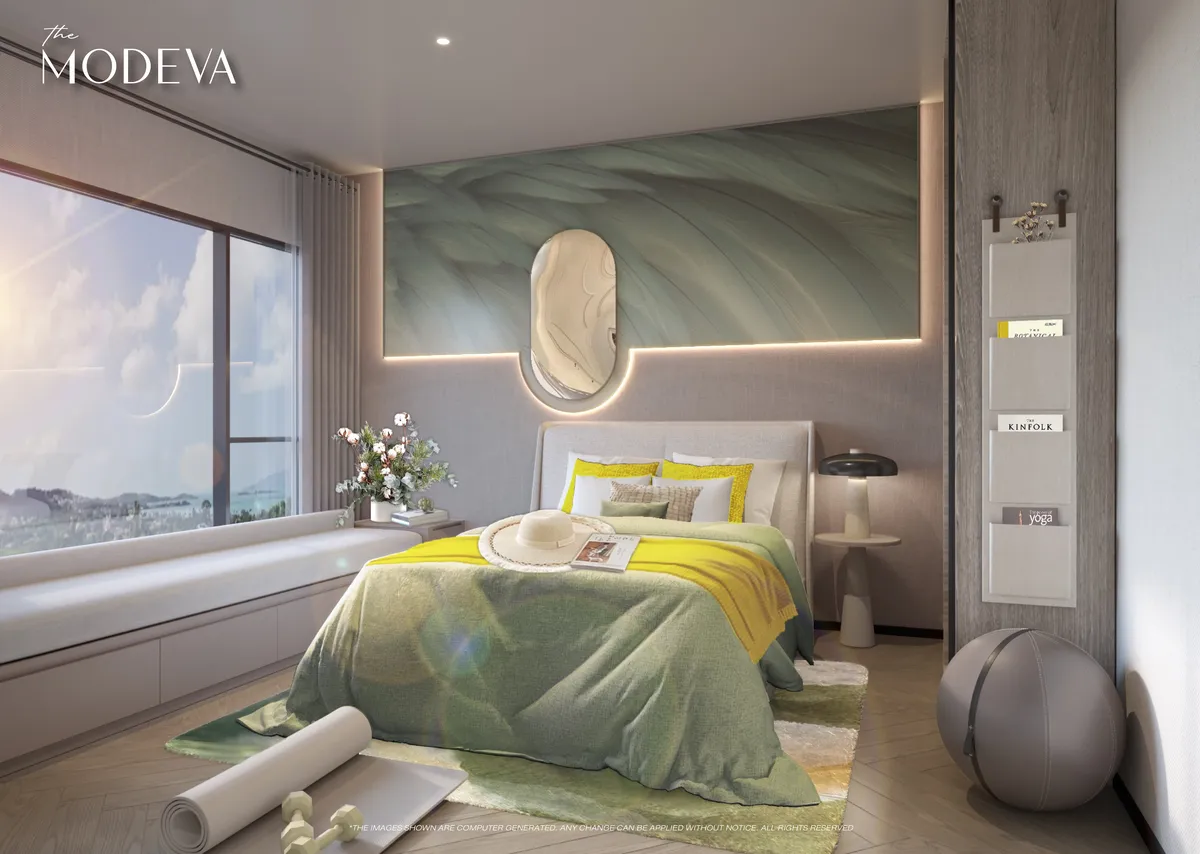 1-bedroom condo, 29 sqm