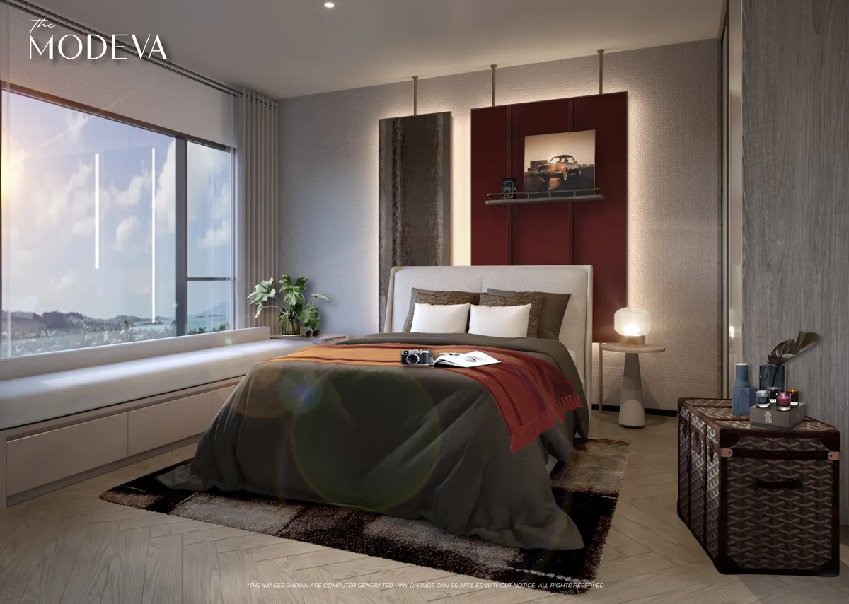 1-bedroom condo, 29 sqm
