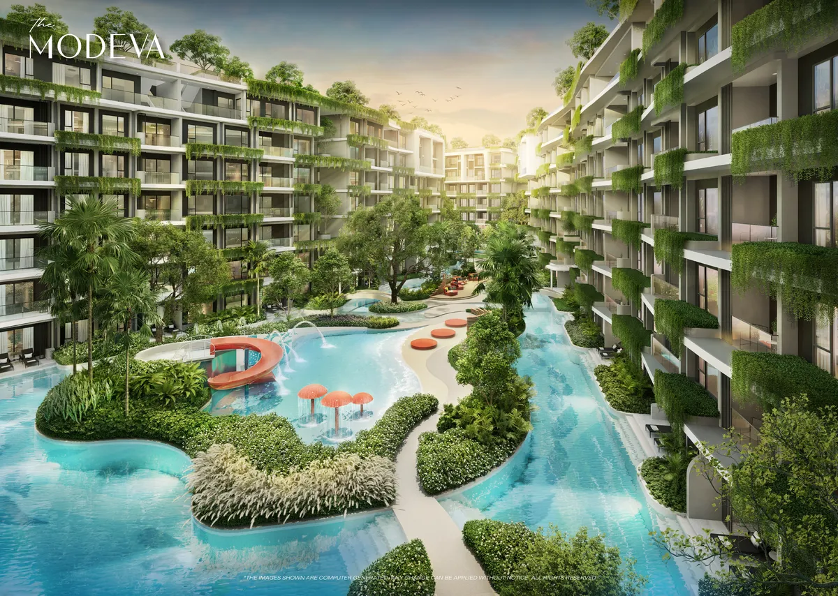 1-bedroom condo, 29 sqm