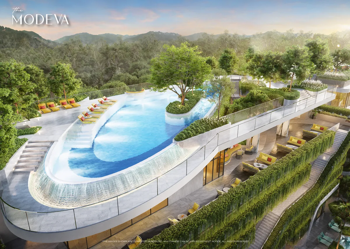 2-bedroom condo, 113 sqm