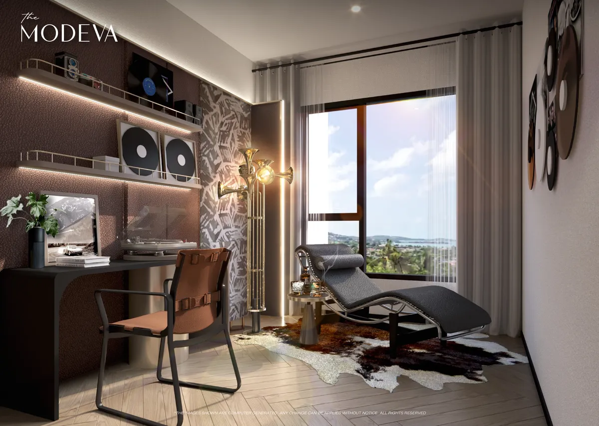 2-bedroom condo, 113 sqm