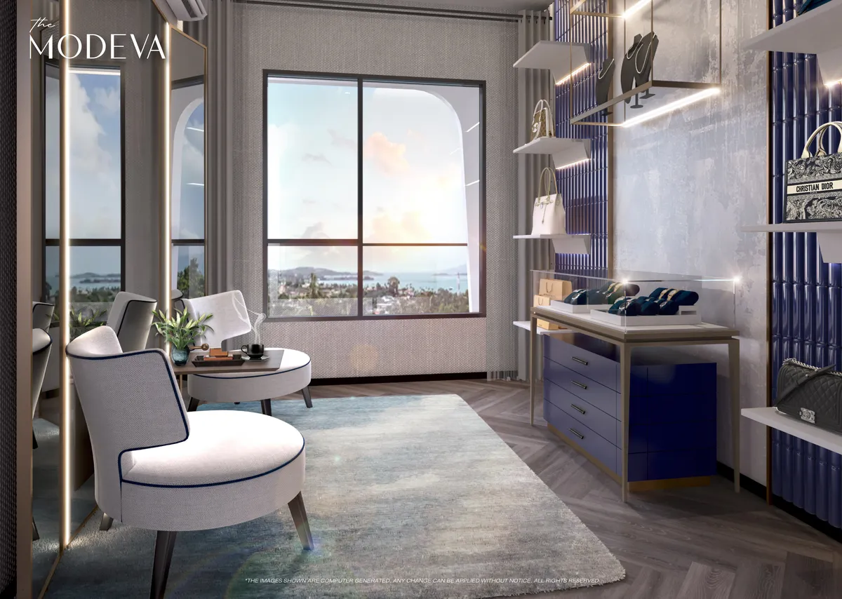2-bedroom condo, 113 sqm