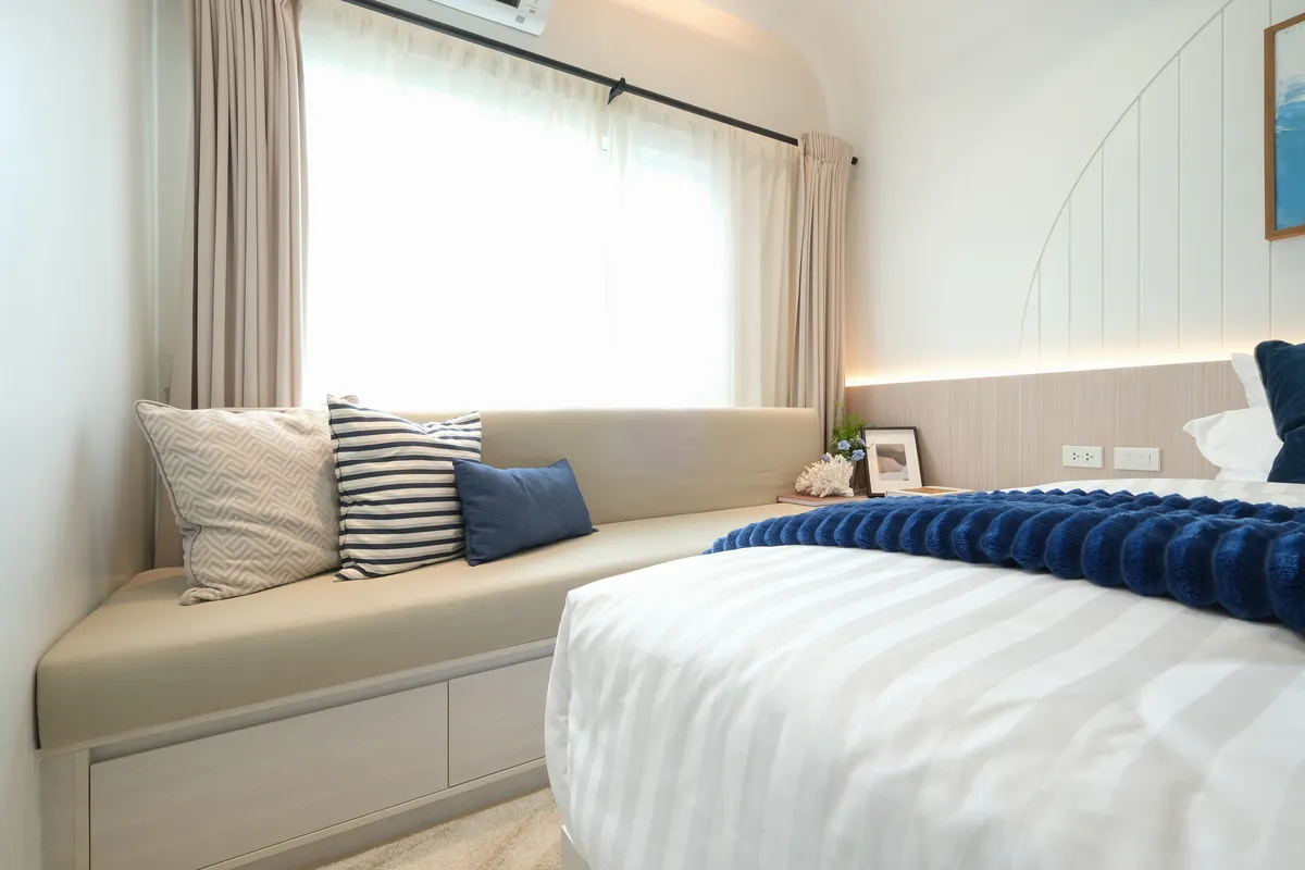 1-bedroom condo, 31 sqm