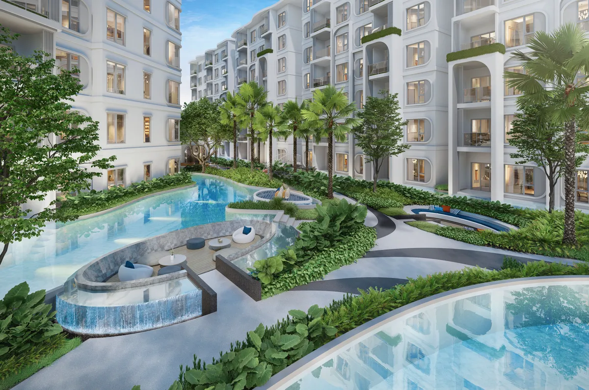 1-bedroom condo, 31 sqm