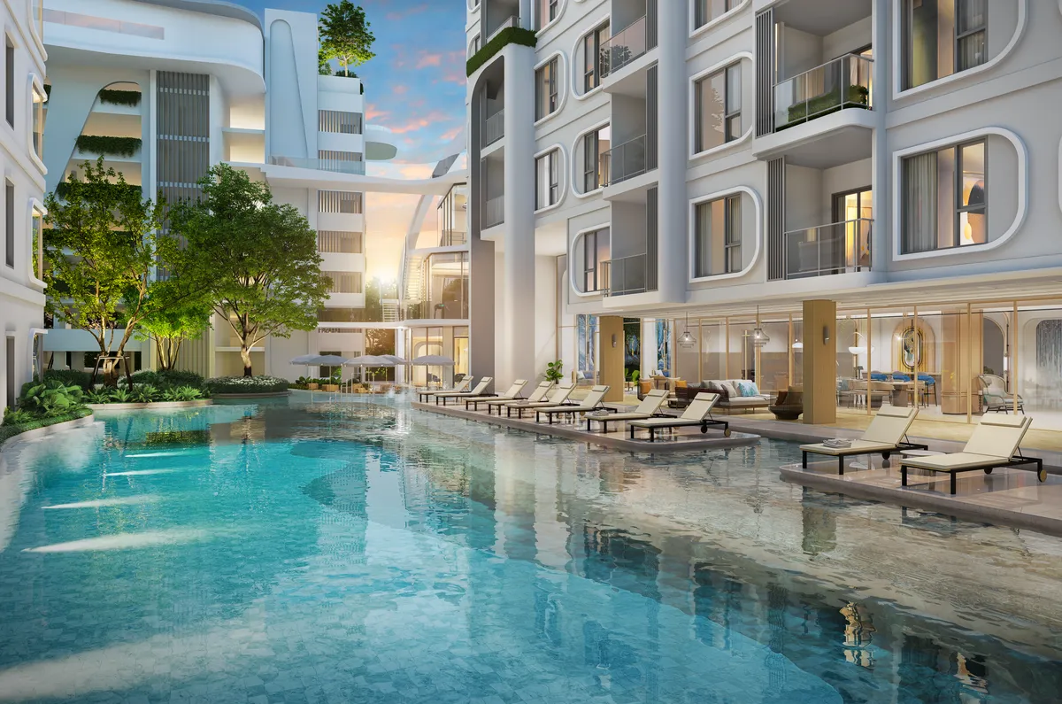 1-bedroom condo, 31 sqm