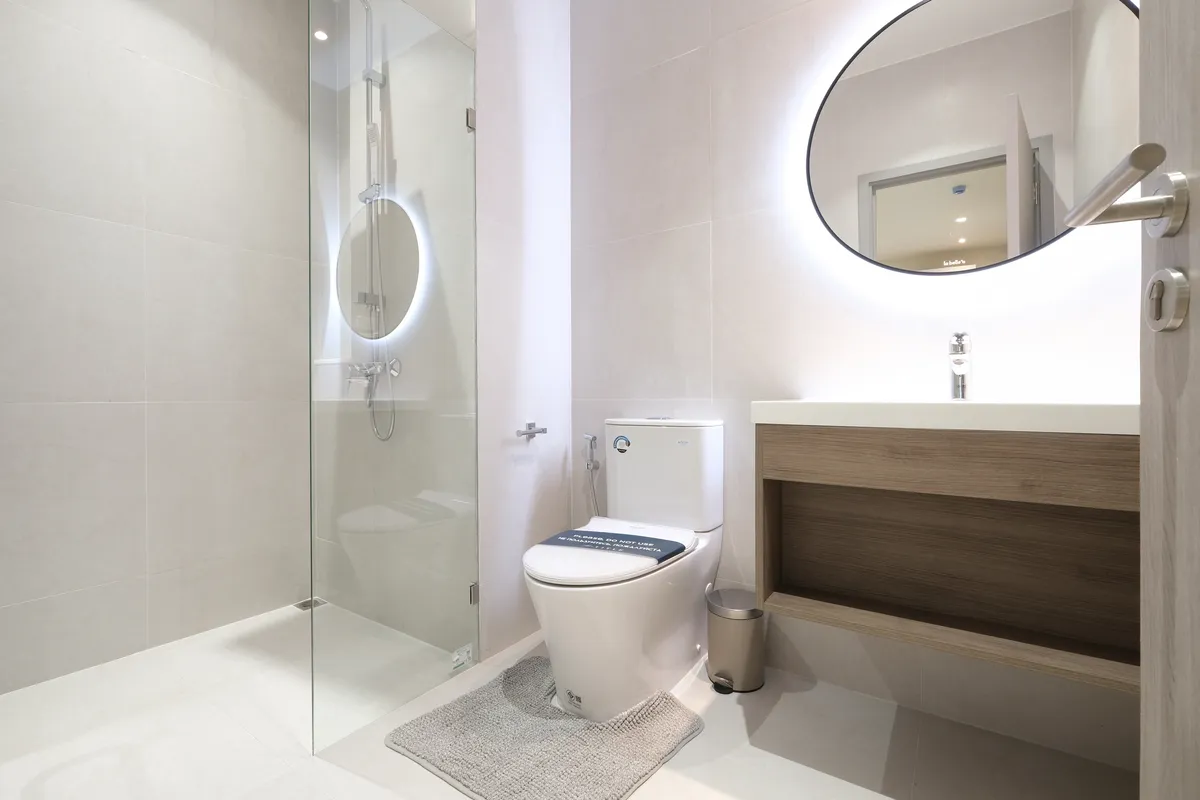 1-bedroom condo, 31 sqm
