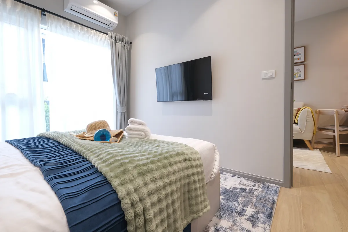 1-bedroom condo, 31 sqm