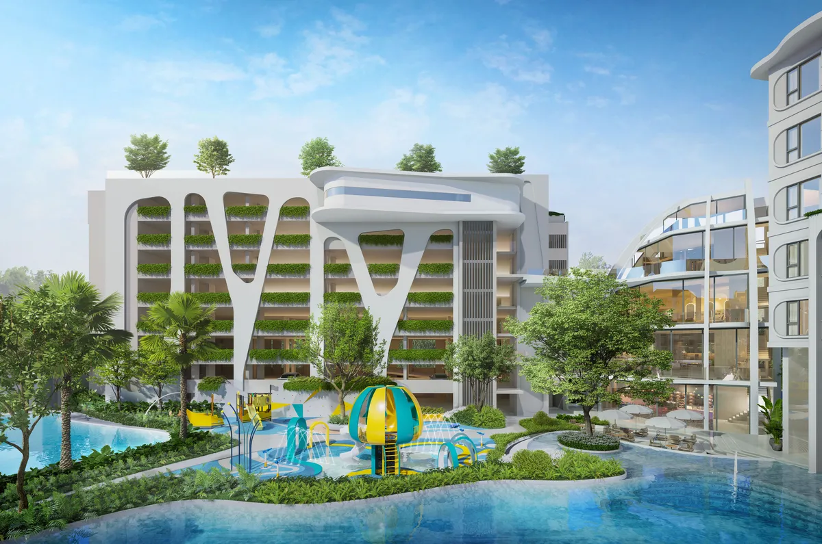 1-bedroom condo, 31 sqm