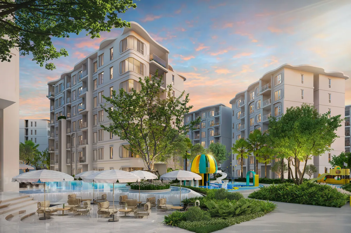 1-bedroom condo, 31 sqm