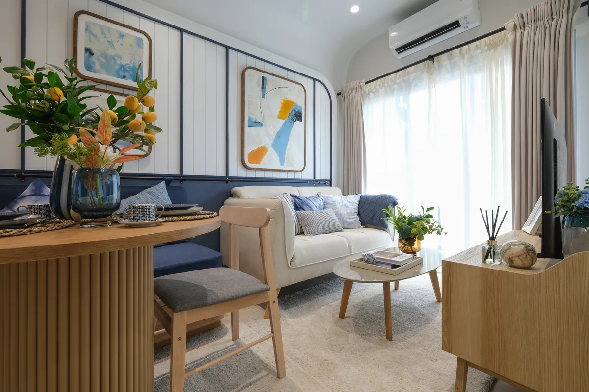 2-bedroom condo, 56 sqm