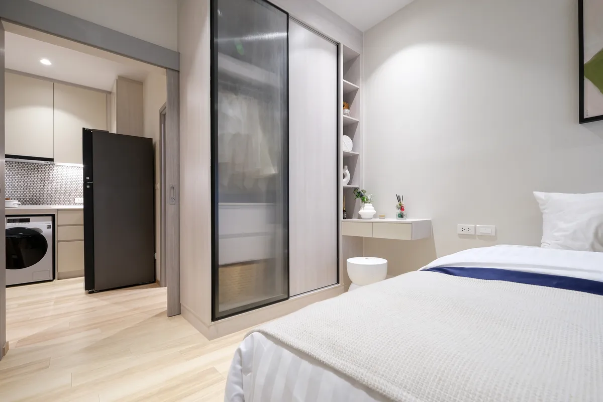 2-bedroom condo, 56 sqm