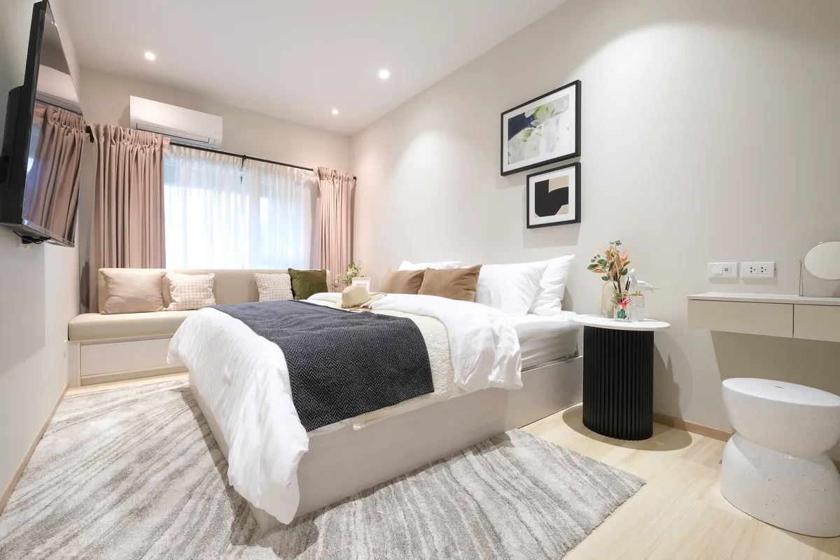 2-bedroom condo, 56 sqm