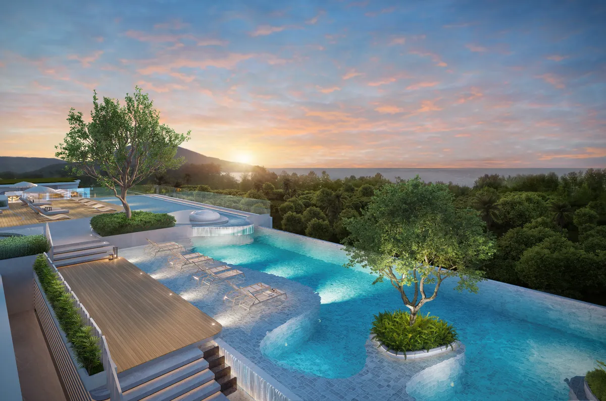 2-bedroom condo, 56 sqm