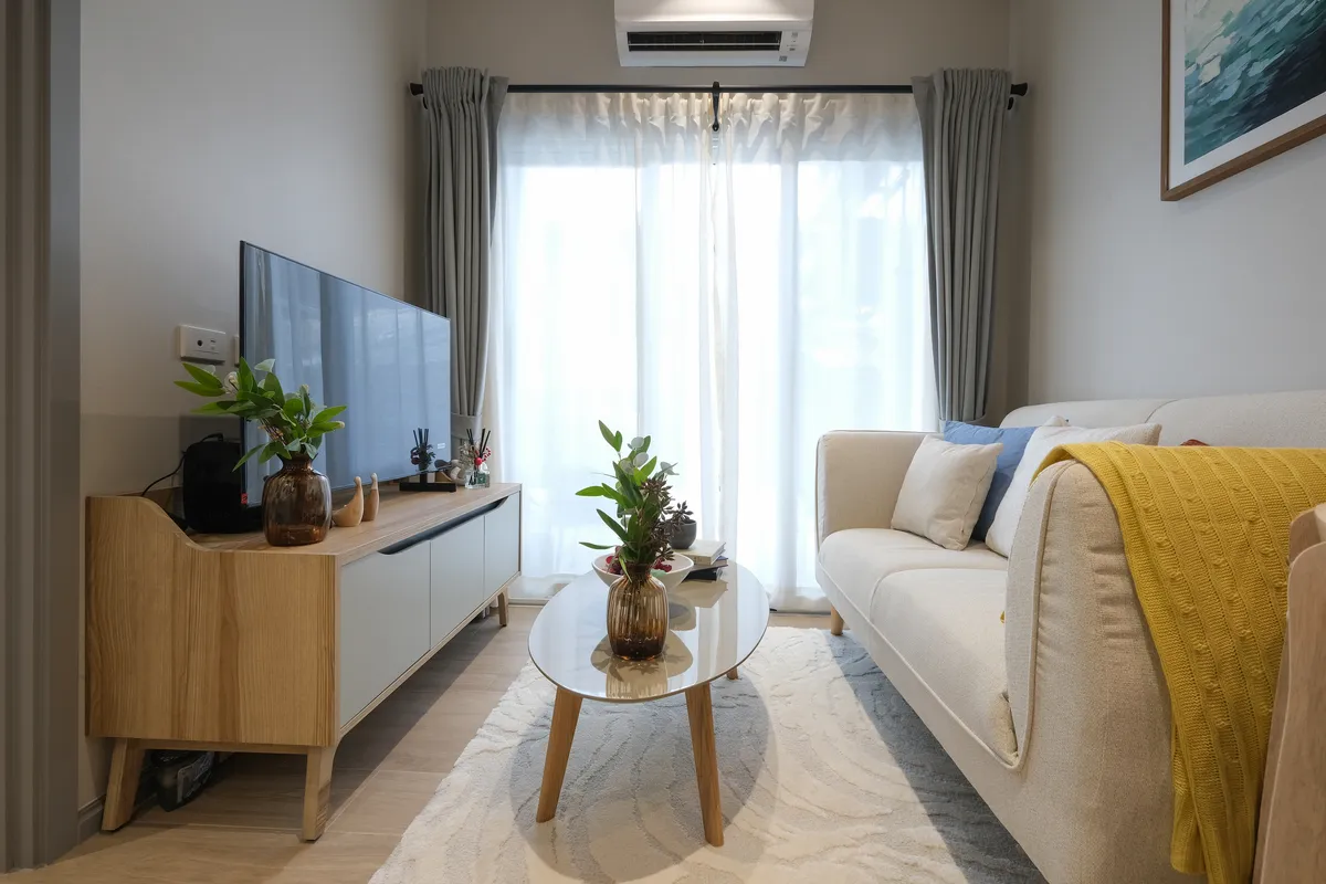 2-bedroom condo, 56 sqm
