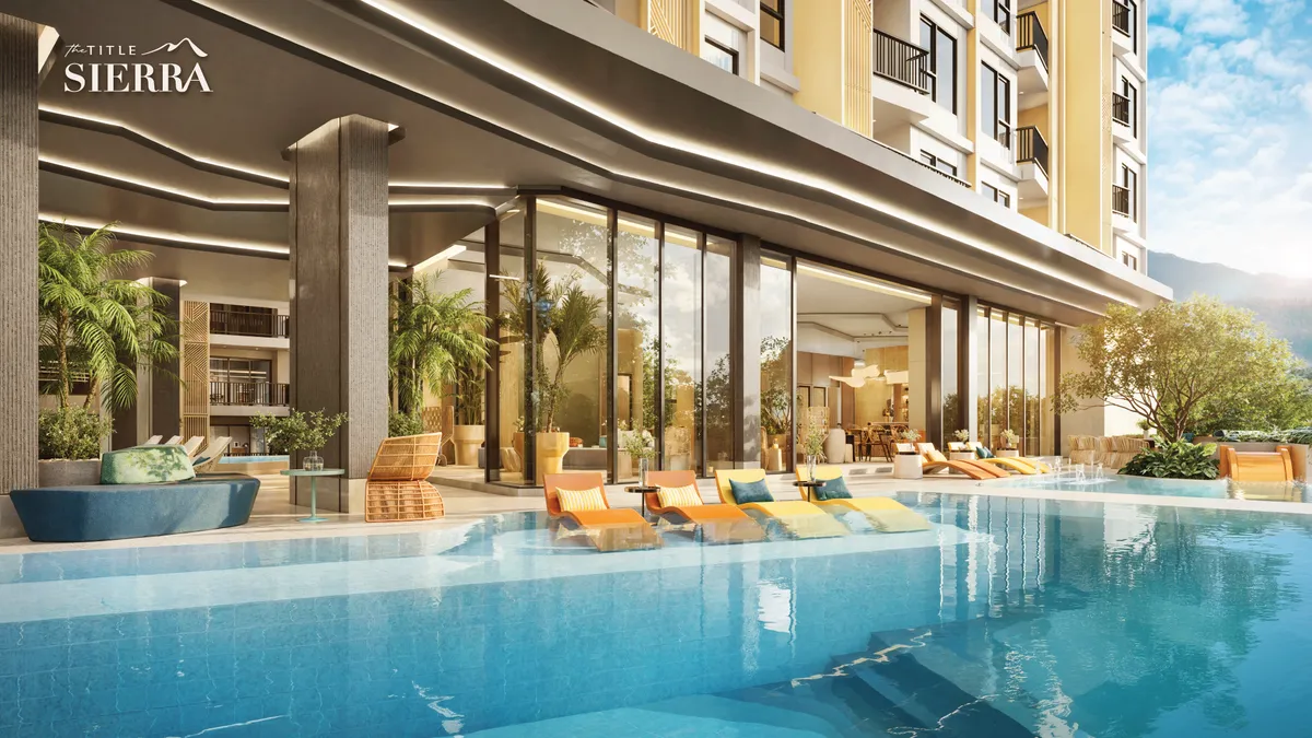 1-bedroom condo, 28 sqm