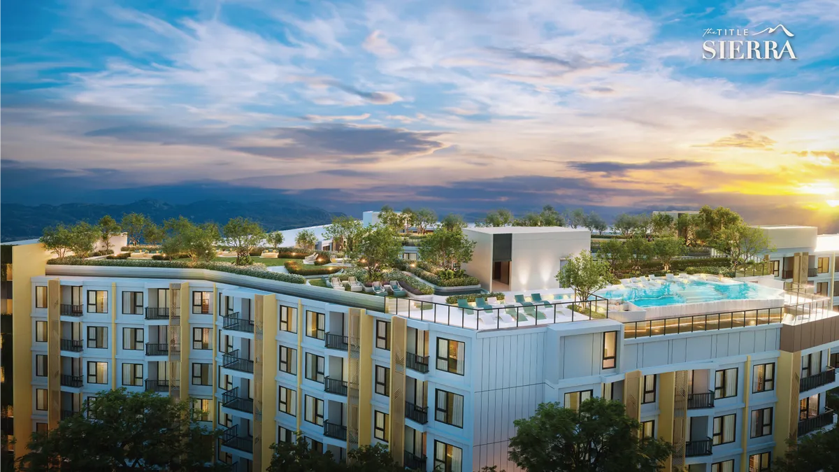 1-bedroom condo, 28 sqm