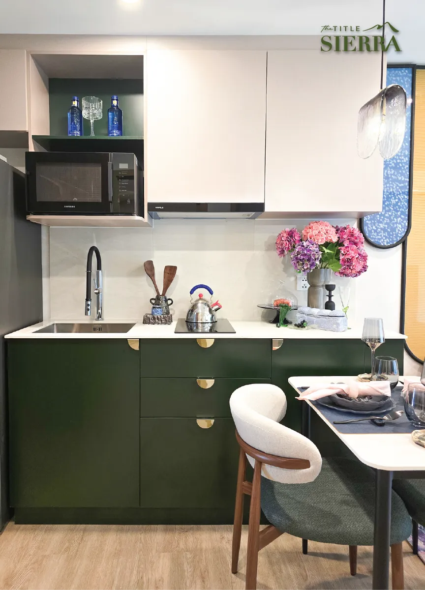 1-bedroom condo, 28 sqm