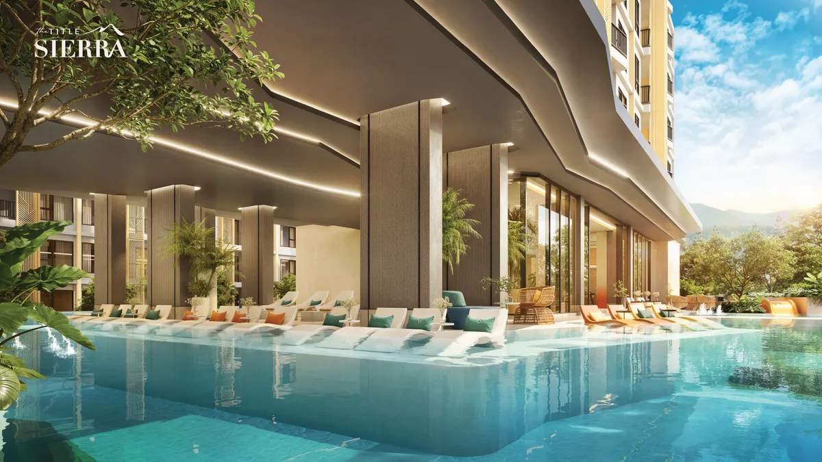 1-bedroom condo, 28 sqm