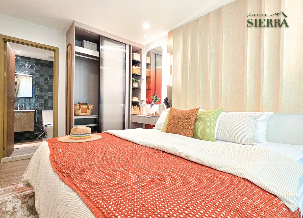1-bedroom condo, 28 sqm