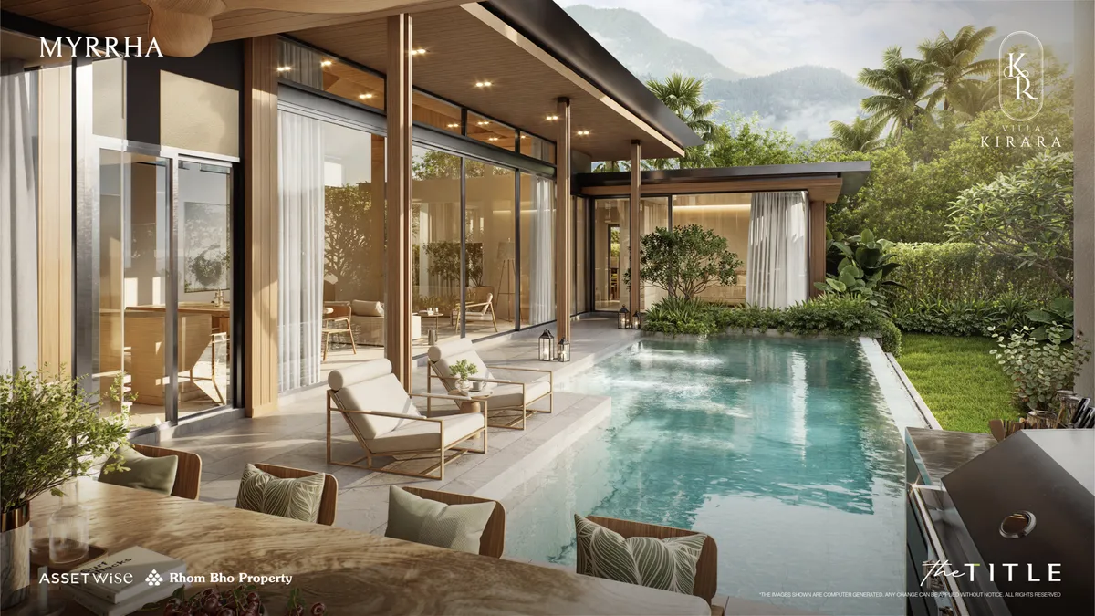4-bedroom villa, 496 sqm